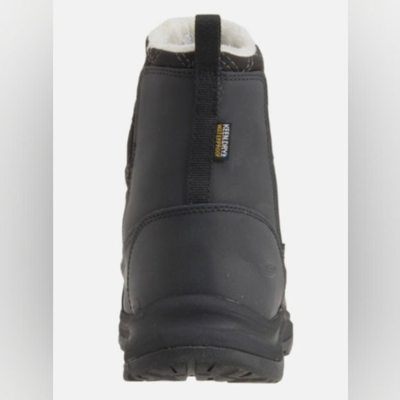 New Keen Terradora II Wintry Pull On Boots Quilted Waterproof  Black Size 10 - Picture 7 of 16